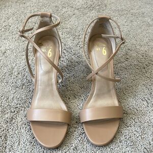 Mix No. 9 Nude Sandal with heel
